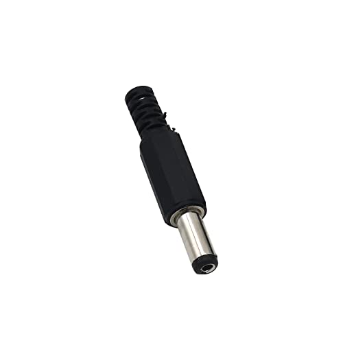 Image of Electronic Spices 5.5mm Male Plug and Female Jack 3 Pin Pcb Panel Mount Dc Power Connector Pack of 50 Pair