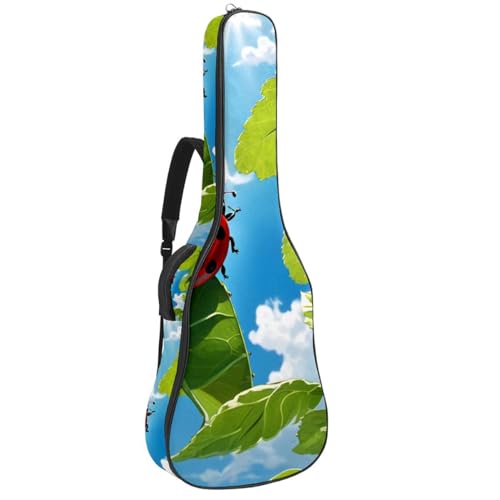 Sac pour guitare acoustique anti-pluie housse de protection à poches 42.9 in