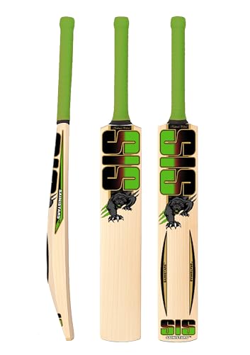 Image of SAINISTARS Full Size Popular Cricket bat for All Hard and Soft Tennis /Leather Bat Cricket Bat (Men|Women) Multicolor (Green Bat)