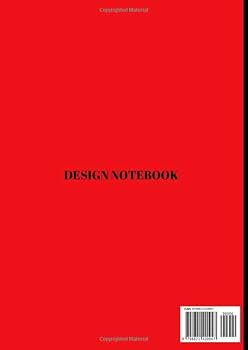Amazon | DESIGN ノート A4 赤: A4サイズ デザインノート 上半分