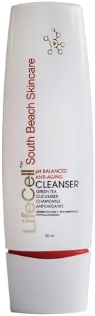 LifeCell Anti-Aging Facial Cleanser with Green Tea & Resveratrol, 60ml