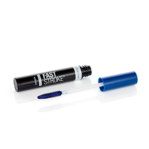 Collection Cosmetics Fast Stroke Defining Lash Mascara, Volumising and Curling, 9ml, Blue - Image 4