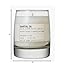 LE LABO Santal 26 Scented Candle 245 Grams 8.6 Ounce Glass jar Boxed Made in USA, Cream