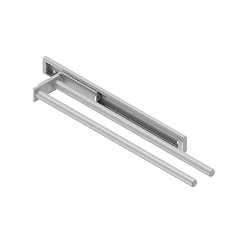Menage Confort Soporte extraíble de Aluminio para paños y Toallas - Toallero extraíble - Colgador de Toallas y paños de Cocina, 465 - imagen 2