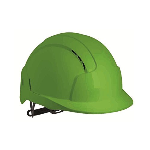 JSP - EVOLite Lightweight ABS Safety Helmet Slip Ratchet Green Vented (AJB160-000-300)