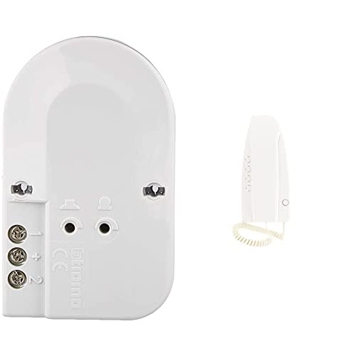 Legrand 2659N Altoparlante per Porta, Colori assortiti & Bticino 334262 Citofono Audio Sprint Universale