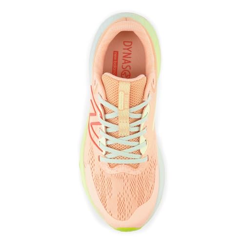 Image of New Balance Women's DynaSoft Nitrel V5 Trail Running Shoe, Guava Ice /Hazy Peach /Limelight, 12 XW