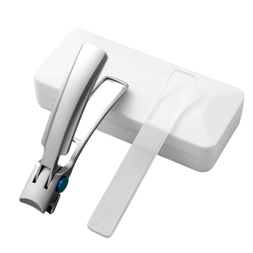 Clippers Wide Jaw Opening Toe Clippers for Thick Nails Easy Trimming Comes with File