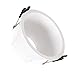 LEDKIA LIGHTING Aro Downlight Conico Reflect per Lampadina LED GU10 / GU5.3 Foro Ø 85 mm Bianco
