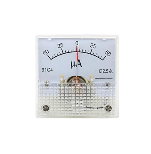Ampèremètre de type pointeur CC avec plaque mécanique analogique 300A
