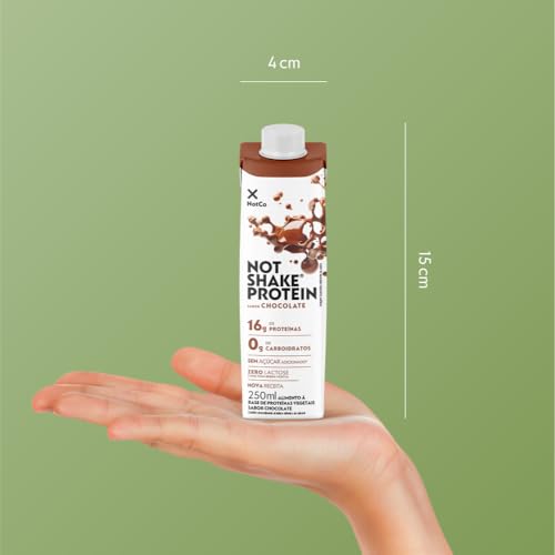 Bebida Proteica NotCo NotShake Protein Chocolate 6x250ml, 16g de Proteína, Ingredientes 100% Vegetais, Sabor Chocolate, Low Carb, Sem Lactose, Sem Açúcar Adicionado, Baixo em Gorduras, Vegetariano. — foto 5 de 7