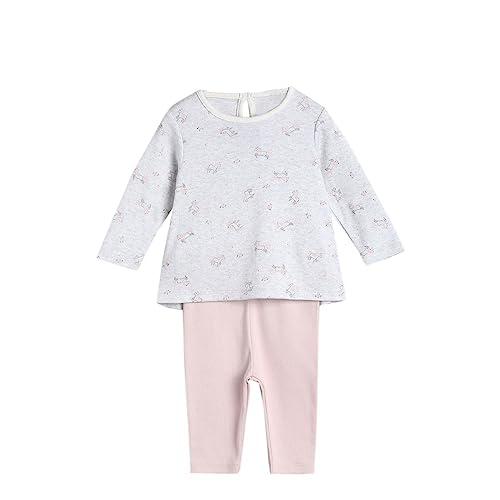Image of miniklub Girls Sea Green & Black Printed Pure Cotton T-Shirt With Pyjamas