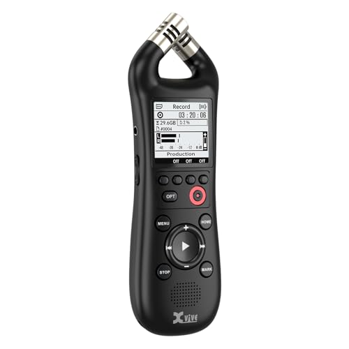 Xvive Grabadora estéreo portátil XV1-R e interfaz de audio