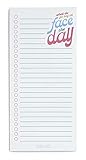 ban.do Take Note! Magnetic Notepad with Stickers, Small To Do List Pad with 80 Lined Pages, Face the...