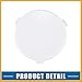 Partuto Car Dome Courtesy Sail Panel Light Lamp Lens Cover Car Interior Light Lens for Chevy Impala 1962-1967 Plastic White (Set of 2) Replacement