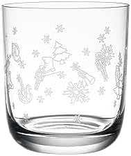 Villeroy & Boch  Zestaw szklanek do wody Toy's Delight z 2 kryształowymi szklankami, szkło, przezroczyste, nadające się do mycia w zmywarce, pojemność 250 ml