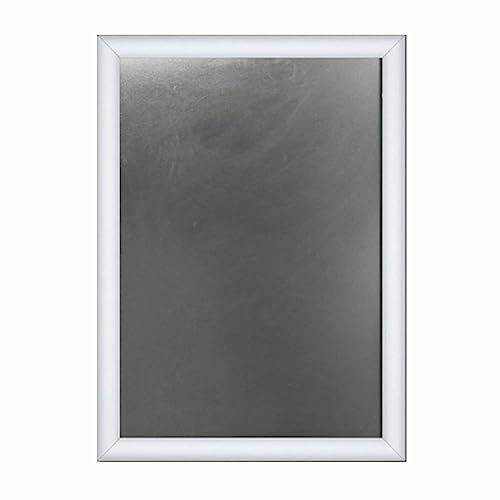 SECO 27x41 Silver Snap Frame | Front Loading Aluminum Poster Frame | Easy Open Sign, Notice & Certificate Display