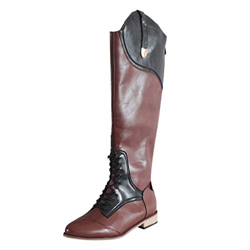 Bottes pour femmes à bout rond idéales contre le froid d'hiver
