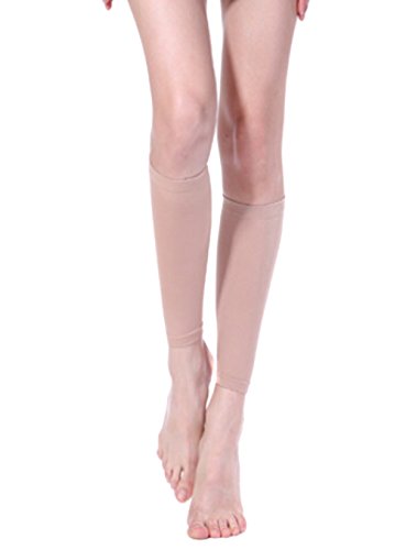 ieasysexy Hot Sale 1 Pair Women 420D Elastic Breathable Stretch Skinny Calf Leg Weight Loss Wrap Belt Massager Slimming Thigh Knees Sleeve Leg Shaper Compression Socks Burn Fat Thin Leg Socks - Thumbnail 2