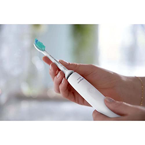 Brosse à dents électrique sonique Philips Sonicare série 3100 avec capteur de pression intégré, SmarTimer et QuadPacer, HX3673/13