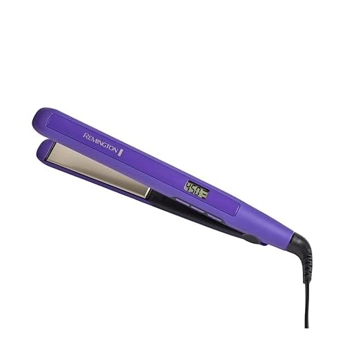 Remington 1" Flat Iron, Hair Straightener with Anti-Static Technology, 30-Second Heat Up & 60 Minute Auto Shut-Off, 30% Longer Ceramic Floating Plates, Titanium + Ceramic Coating