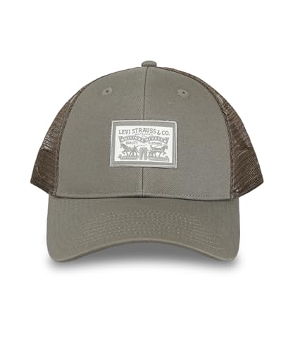 Image of Levi's Men's Classic Style Logo Trucker Hat - Adjustable Lightweight