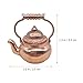 Toddmomy Dollhouse Kettle Alloy Miniature Teapot Tea Kettle Model Water Container 1:12 Scale Metal Kitchen Accessories for Toy House Decoration Kids Toy