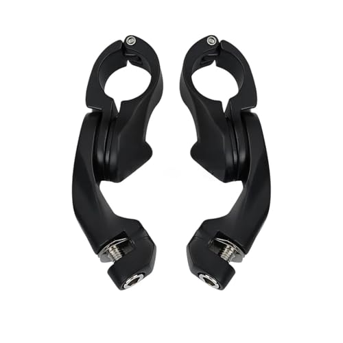Repose-pieds moto 32mm pour Harley Ultra Classique FLHTCU avec support noir d'autoroute