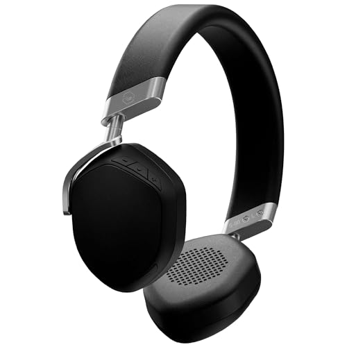 V-Moda S-80 | Cuffie Wireless On-Ear | Personal Speaker System | Design Raffinato ed Elegante | Suono Potente, Ottimizzato per la Musica Elettronica | Mobile Editor App | Nero