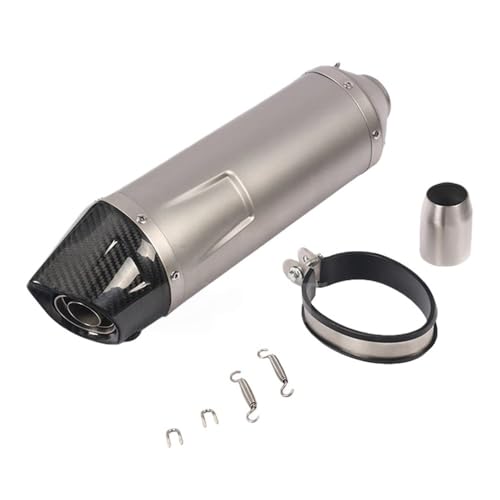 Silencieux d'échappement 51mm carbone pour remplacer un pot rouillé