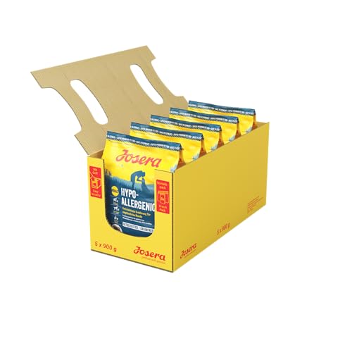Josera Hypoallergenic Trockenfutter für Hunde 5 x 900g