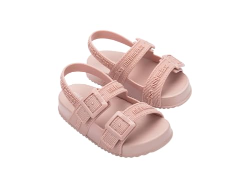 Image of mini melissa Cozy Jelly Sandals for Toddlers & Little Kids - Summer Sandal w /Adjustable Back Strap, Jelly Shoes for Girls & Boys