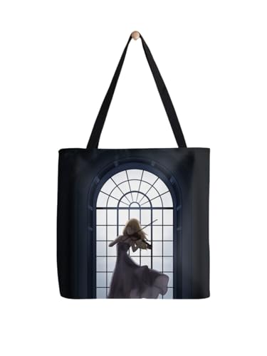 Sac fourre-tout pour violoniste cabas en toile musique et solfège
