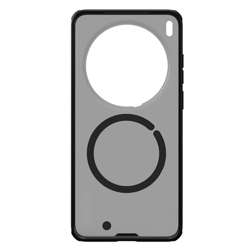 Image of Nillkin Case for Vivo X300 Ultra (6.82 inch Inch) Super Frosted Shield Pro Magnetic Hard Back Soft Border (PC + TPU) Cover Raised Bezel Camera Protect Transparent Black Color