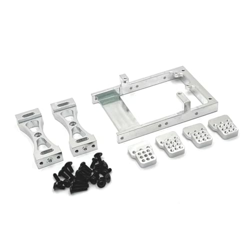 RC�J�[�p�[�c Compatible With WPL C14 C24 B14 B24 For MN D90 For MN99S RC�J�[�A�b�v�O���[�h�p�[�c�T�[�{�}�E���g�u���P�b�g�r�[���N���X�r�[���V���b�N�^���[�Z�b�g(White)