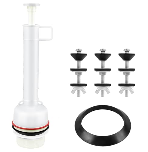 Toilet Flush Valve Replacement for Model # 211-11-1/2 Compatible with Mansfield Toilet Tank Models Comes with Tank to Bowl Repair Kit for Use with Mansfield Het Toilets