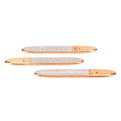 Hohopeti 3 Piezas Delineadores de Ojos Impermeables Lápices de Maquillaje Portátil Secado Rápido Resistente Manchas para Mujeres Compacto y Ligero