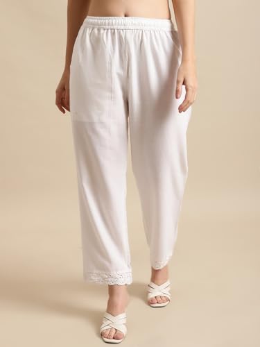 Image of Pistaa's Women's Regular Fit High Rise Palazzo