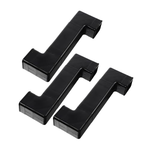 Gogogmee 3個 科学実験 理科実験用品 科学おもちゃ 用万華鏡 Black