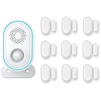 Sistema de Alarma WiFi P31 WiFi Sistema de Alarma de Timbre de Tuya de Tuya Home Smart Life Aplicación Bienvenido Bell Kits Inteligentes de Alarma de Campana (Color : P31-F, Size : E)