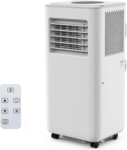 8000BTU Portable Air Conditioner 3-in-1 with Remote & Timer