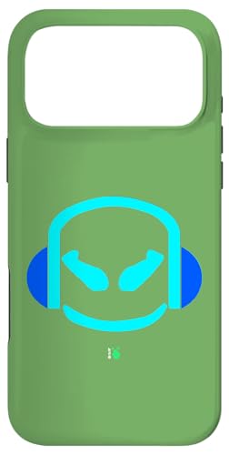 Funny DJ Mallow's SmilingFace �n�[�t�u���[�ƃA�N�A �X�}�z�P�[�X iPhone 17 Pro Max �p