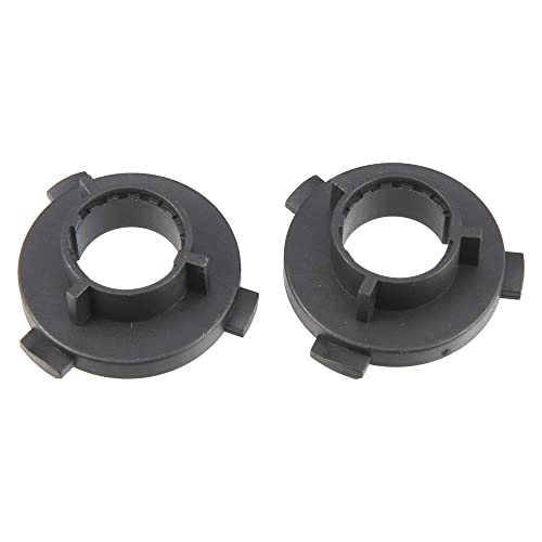 X AUTOHAUX Coche H7 LED Faro Bombilla Soporte Adaptador Zócalo Base (Paquete de 2)