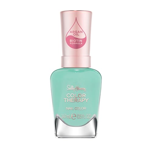 Sally Hansen Color Therapy Smalto Unghie, 451 Take A Mint, Colora, Rinforza, Cura, 14.7ml