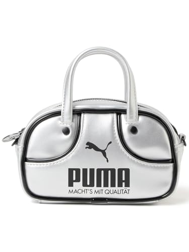[���C�r�[���X] �L�����p�X�E�o�b�O PUMA 1976 �}�C�N�� �O���b�v �o�b�O ���f�B�[�X SILVER ONESIZE
