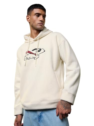 Sweat à capuche Peanuts homme veste manches longues d'hiver casual