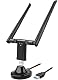 WLAN Stick mit Antenne Wonsun 1200 Mbit/s Dualband WLAN Adapter