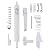 Wright Products VLANWH LANAI DOOR SET, WHITE