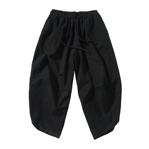 Pantalons de plage style chinois shorts d'été amples à jambe large - 6