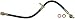 Produktbild Dorman H620223 Hydraulikschlauch Beifahrerseite Bremsschlauch Kompatibel mit Select Lexus/Toyota Modellen